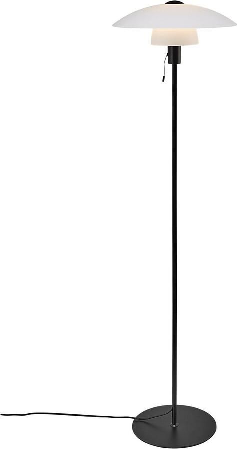 Nordlux Staande lamp Verona Handgeblazen opaalglas