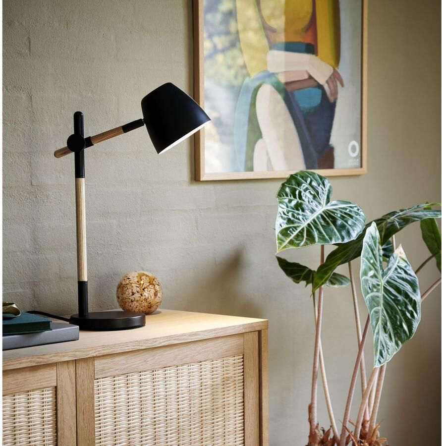 Nordlux Theo 2112645003 Tafellamp GU10 Zwart