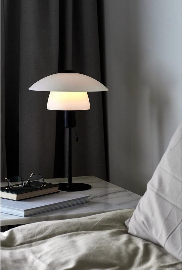Nordlux Tafellamp Verona Handgeblazen opaalglas