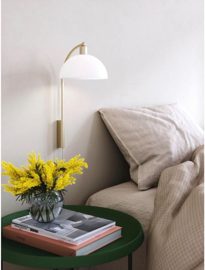 Nordlux Ellen Wandlamp Ø 20 cm Messing