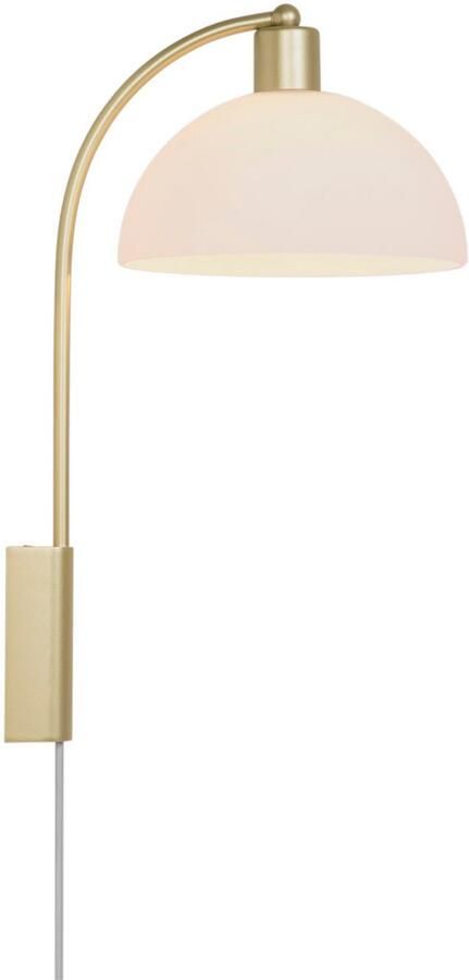 Nordlux Ellen Wandlamp Ø 20 cm Messing
