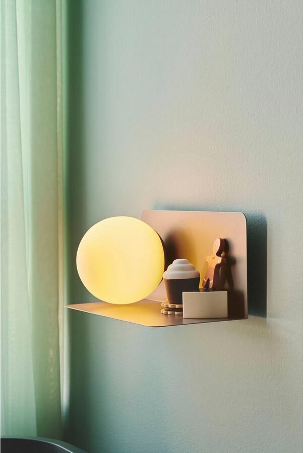 Nordlux Wandlamp Lilibeth Bruin E14