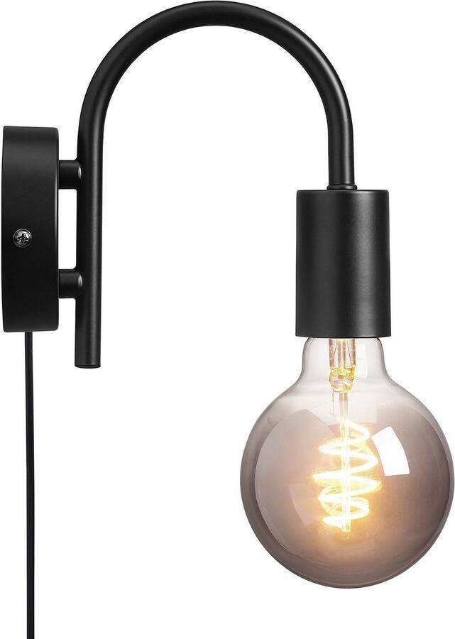 Nordlux PACO Wandlamp E27 1x Rond Zwart