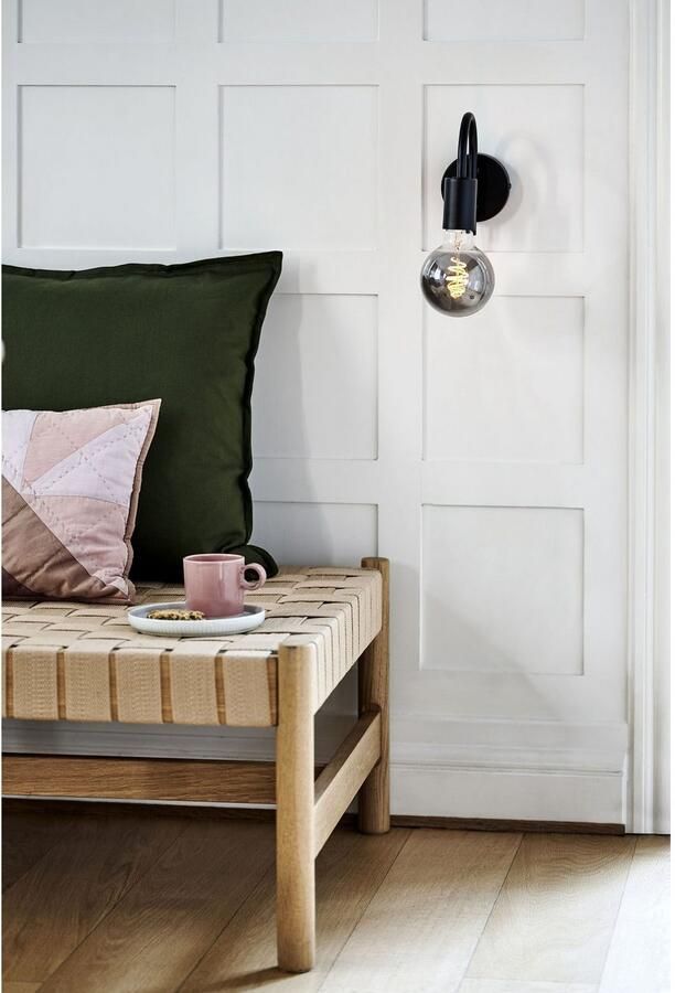 Nordlux PACO Wandlamp E27 1x Rond Zwart - Foto 2