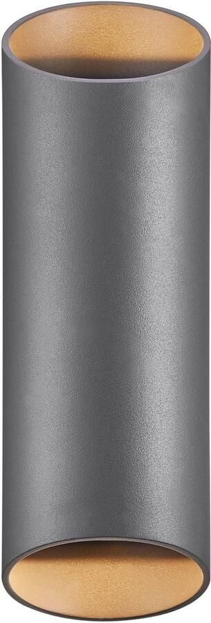 Nordlux Wandlamp voor buiten Nico Round Licht zowel naar boven als beneden aluminiumkast (1 stuk) - Foto 2