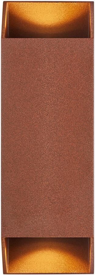 Nordlux Wandlamp voor buiten Nico Square Eenvoudige installatie parallelschakeling mogelijk IP54-bescherming (1 stuk)