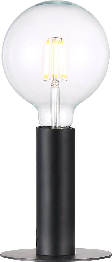 Nordlux Dean tafellamp E27 15 cm hoog metaal zwart