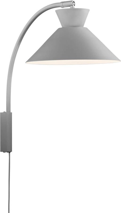 Nordlux Wandlamp Dial Noordse eenvoud met duidelijke lijnen decoratief uplight-effect (1 stuk)