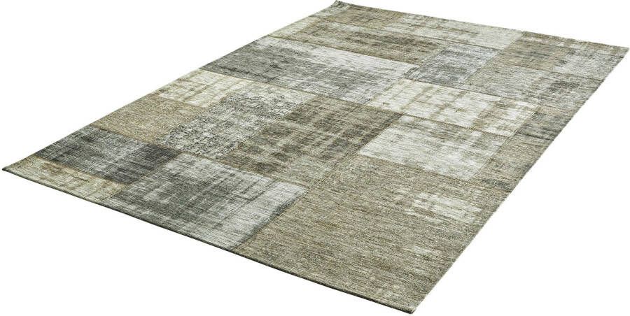 Obsession Vloerkleed My Gent 751 Platweefsel modern abstract dessin