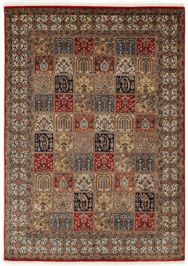 OCI DIE TEPPICHMARKE Oosters tapijt Vasuki met de hand geknoopt met franje woonkamer