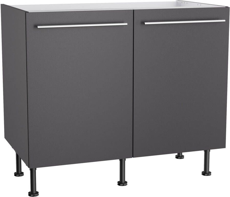 OPTIFIT Gootsteenkast Bern2 Breedte 100 cm 2 deuren