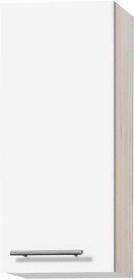 OPTIFIT Hangend kastje Bern Breedte 30 cm 70 cm hoog met 1 deur met metalen greep