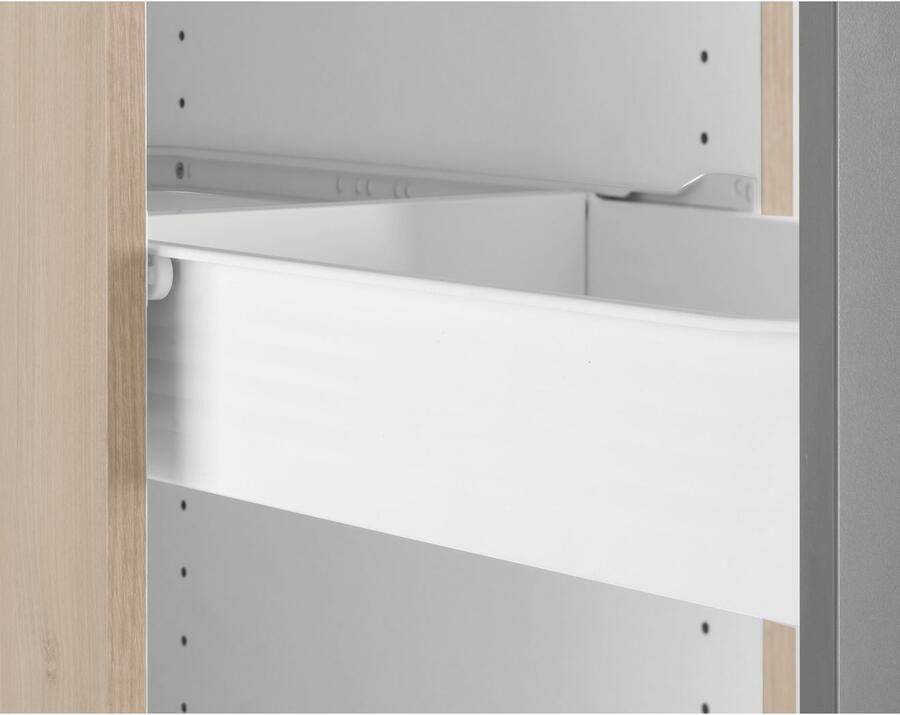 OPTIFIT Apothekerskast Bern 30 cm breed 212 cm hoog met in hoogte verstelbare stelpoten