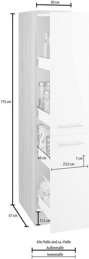 OPTIFIT Apothekerskast Kalmar