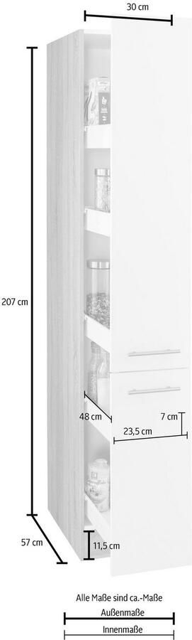 OPTIFIT Apothekerskast Kalmar