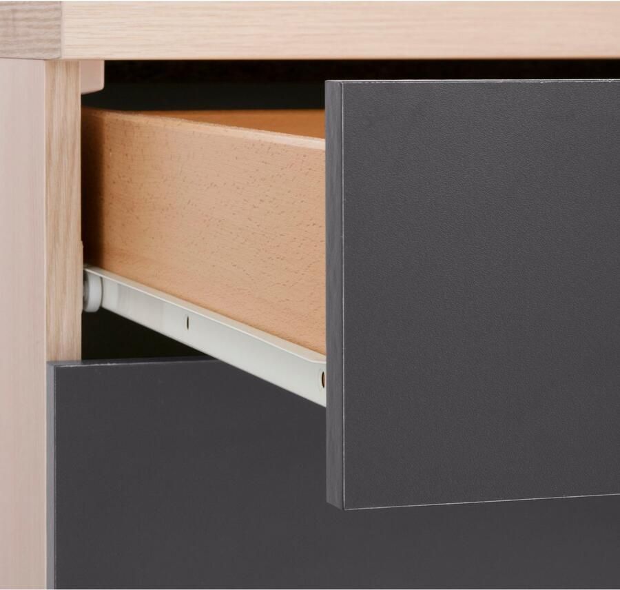 OPTIFIT Buffetkast Faro met metalen handgrepen breedte 150 cm