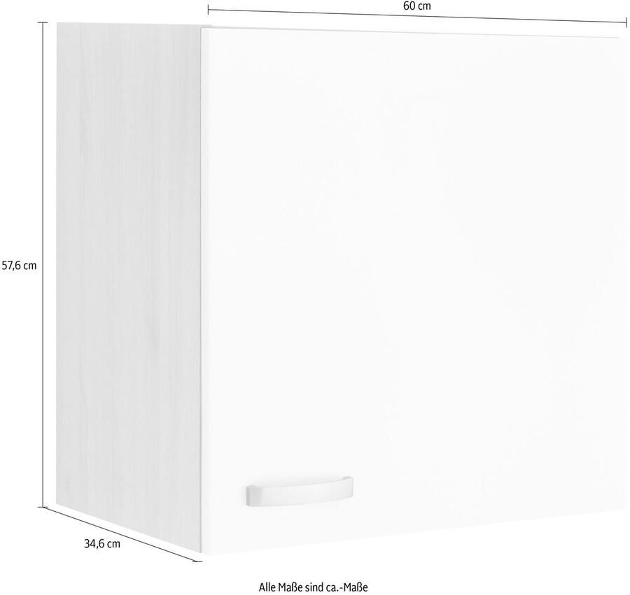 OPTIFIT Hangend kastje Faro met metalen greep breedte 60 cm