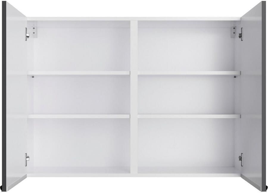 OPTIFIT Hangend kastje Lilly2 Breedte 100 cm 2 deuren 4 planken