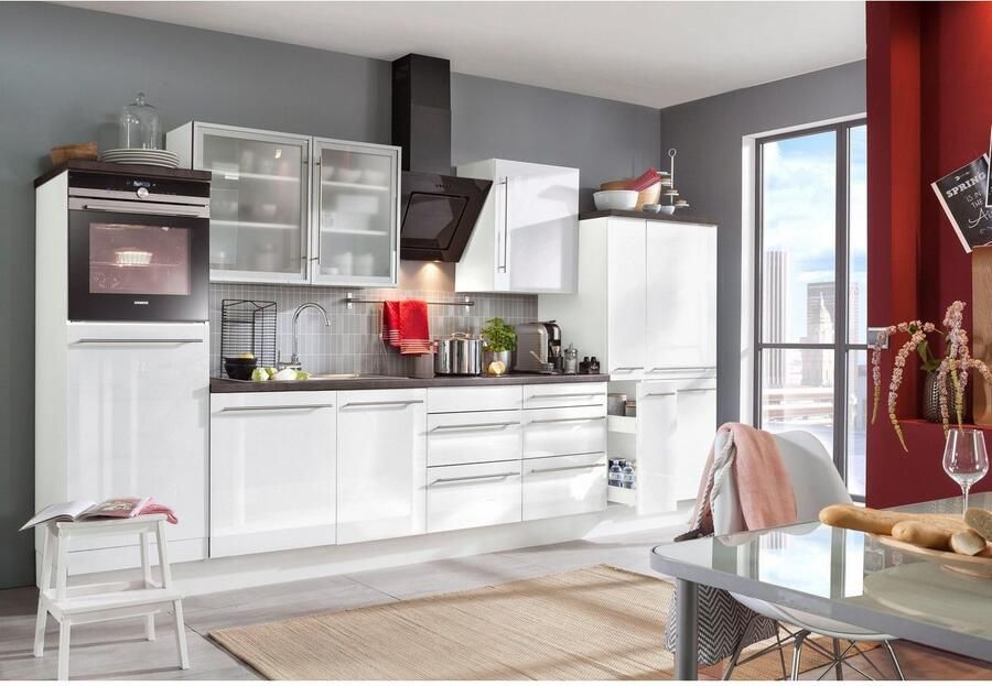 OPTIFIT Hangend kastje met glasdeur breedte 50 cm