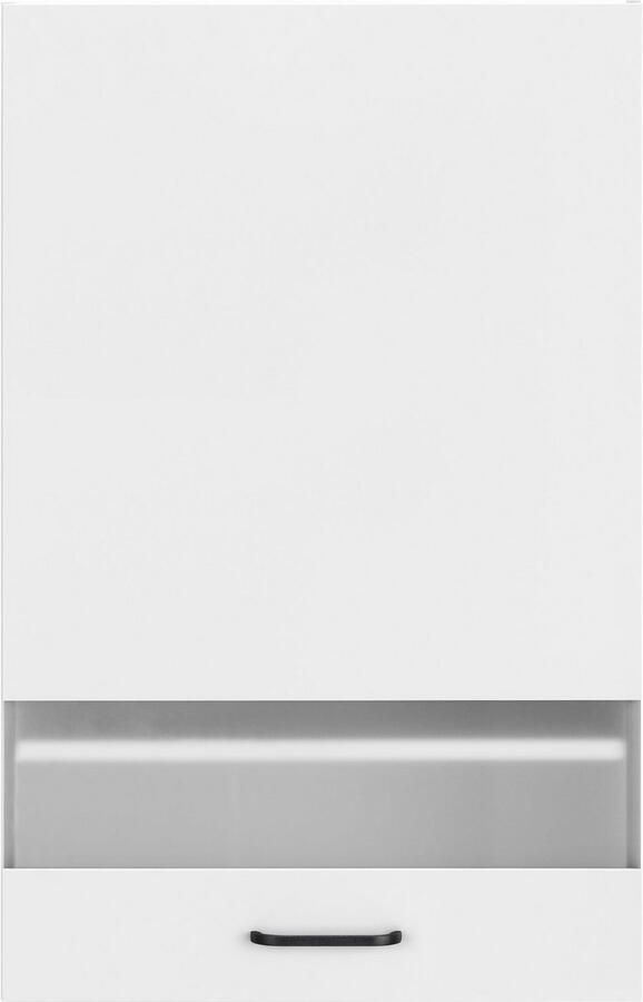 OPTIFIT Hangend kastje met glasdeur Elga met soft-closefunctie en metalen greep breedte 50 cm