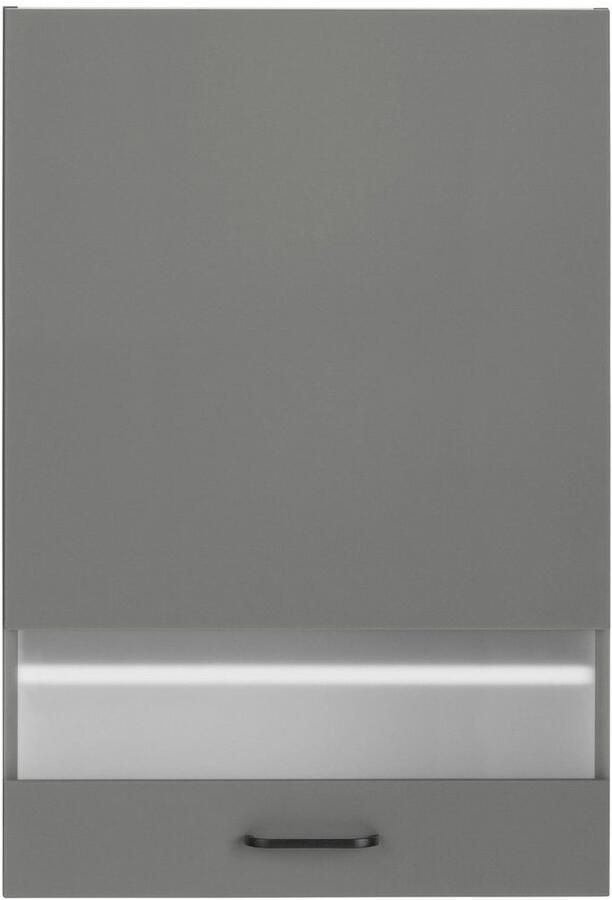 OPTIFIT Hangend kastje met glasdeur Elga met soft-closefunctie en metalen greep breedte 60 cm