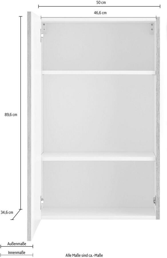 OPTIFIT Hangend kastje Roth Breedte 50 cm