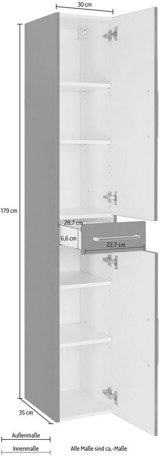 OPTIFIT Hoge kast AVA