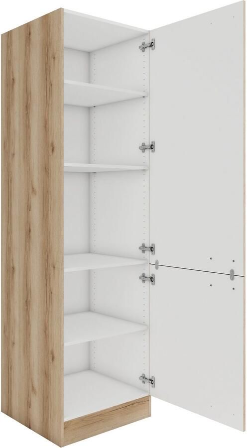 OPTIFIT Hoge kast Bella Breedte 60 cm hoogte 206 8 cm 5 vakken