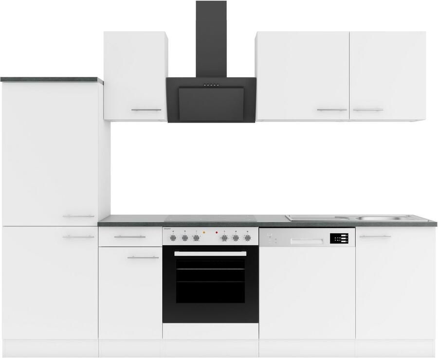 OPTIFIT Keuken Bella Breedte 210 cm optioneel met elektrische apparaten