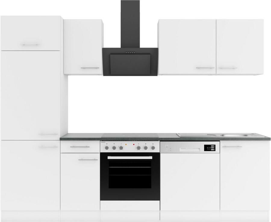 OPTIFIT Keuken Bella Breedte 270 cm optioneel met elektrische apparaten