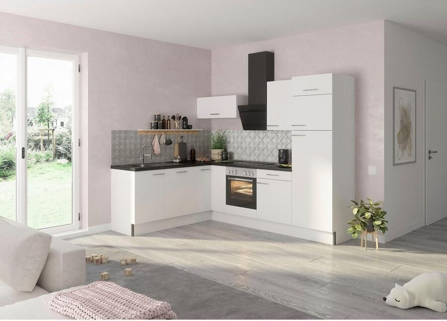 OPTIFIT Keuken Klara 200 x 270 cm breed optioneel met elektrische apparaten