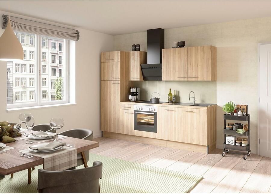 OPTIFIT Keuken Klara Breedte 270 cm optioneel met elektrische apparaten