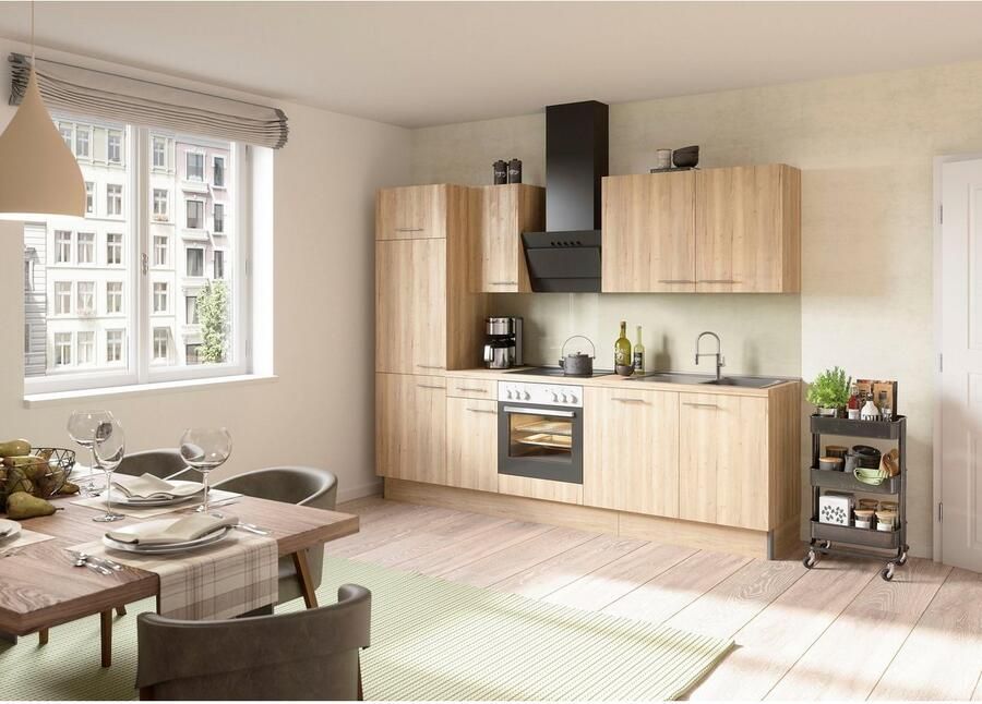 OPTIFIT Keuken Klara Breedte 270 cm optioneel met elektrische apparaten