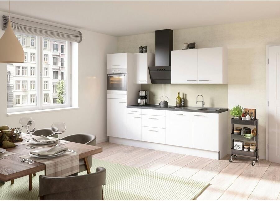 OPTIFIT Keuken Klara Breedte 270 cm optioneel met elektrische apparaten