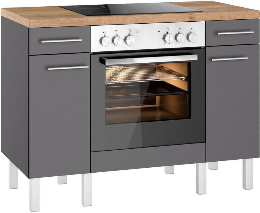 OPTIFIT Keuken Lilly Breedte 120 optioneel met elektrische apparaten