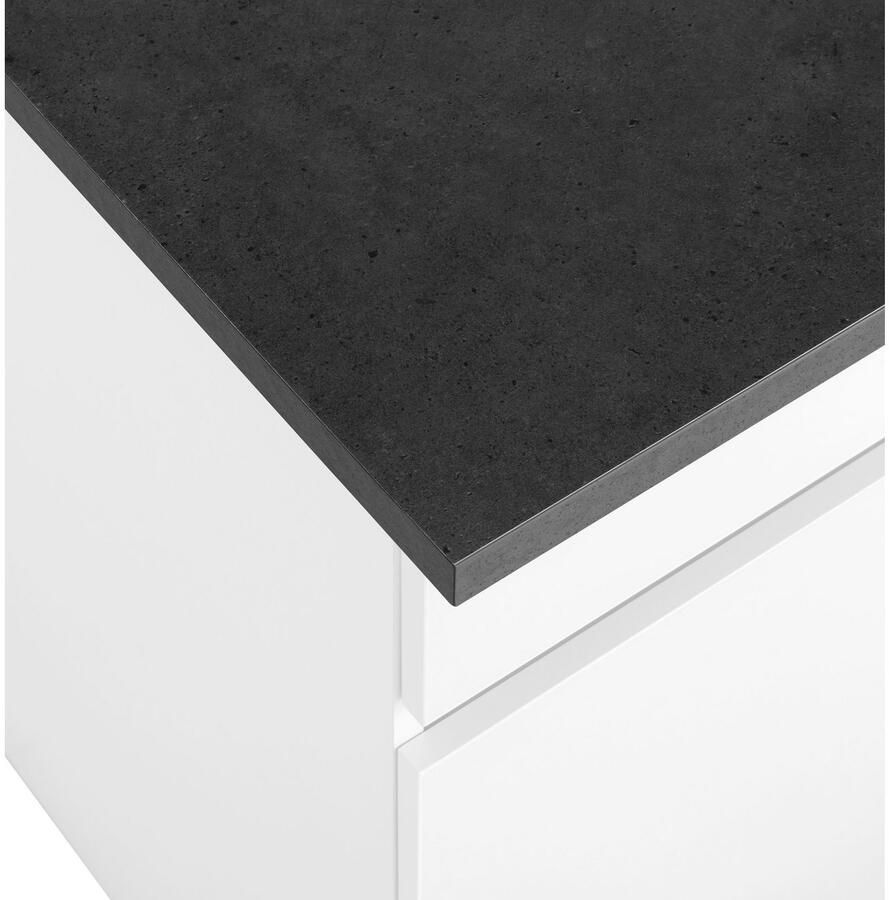 OPTIFIT Keukenblok Roth Breedte 300 cm optioneel met elektrische apparaten met apothekerskast