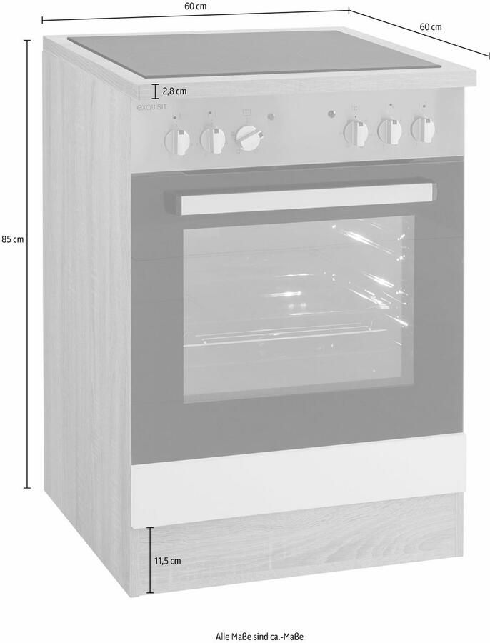 OPTIFIT Ombouwkast voor oven Kalmar