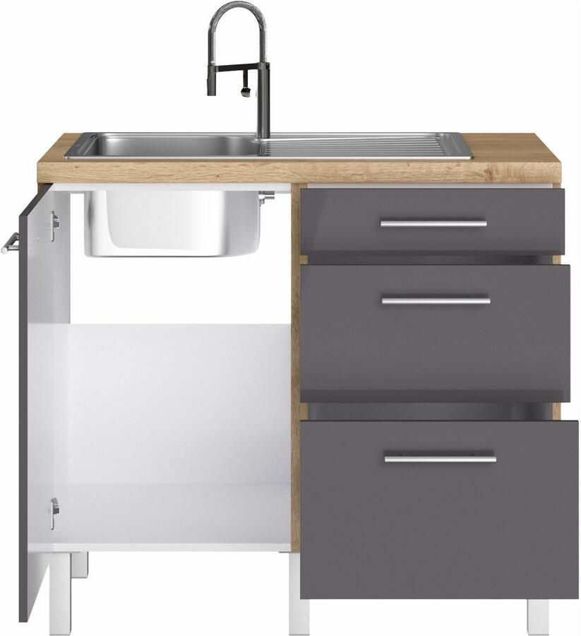 OPTIFIT Pantry keuken Lilly Breedte 100 cm