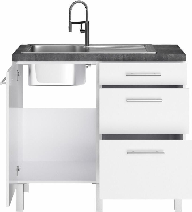 OPTIFIT Pantry keuken Lilly Breedte 100 cm