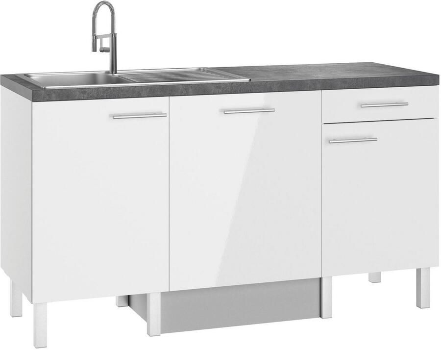 OPTIFIT Pantry keuken Lilly Breedte 160 cm optioneel met elektrische apparaten
