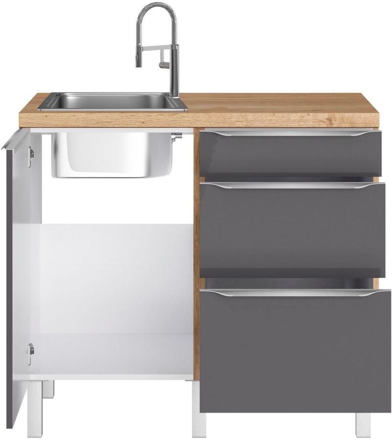 OPTIFIT Pantry keuken Lilly2 Breedte 100 cm