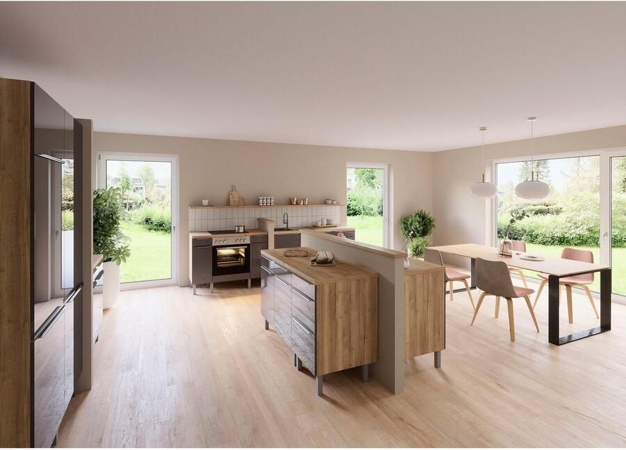 OPTIFIT Hangend kastje Lilly2 Breedte 30 cm 1 deur 2 planken