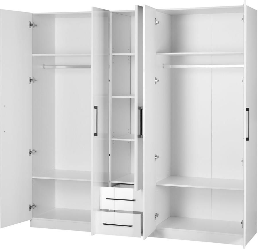 OTTO Kledingkast Sylt slaapkamerkast garderobe kast TOPSELLER in hoogglans wit