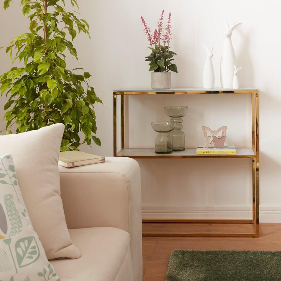 OTTO Kunstplant Avve in een pot van cement (1 stuk)