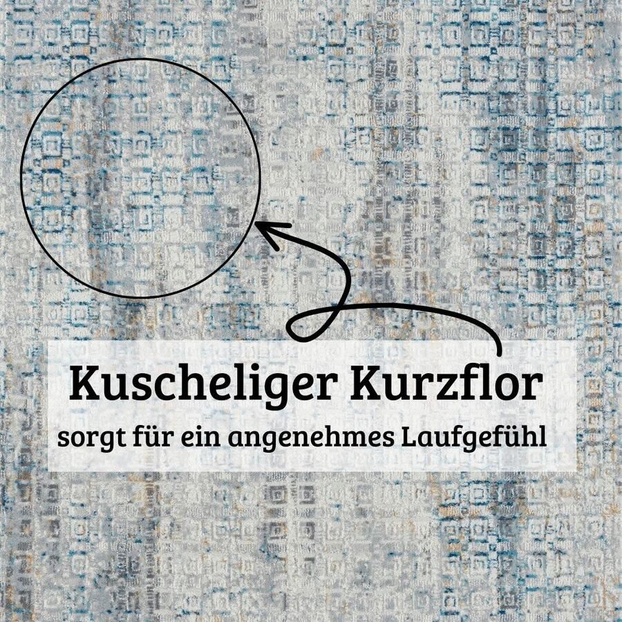 OTTO Vloerkleed Jaxyn Kortpolig modern ontwerp onderhoudsvriendelijk woonkamer