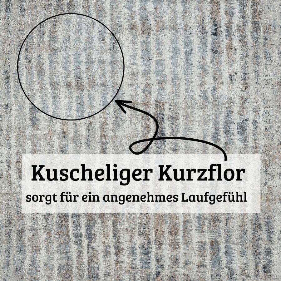 OTTO Vloerkleed Liorra Kortpolig modern ontwerp onderhoudsvriendelijk woonkamer