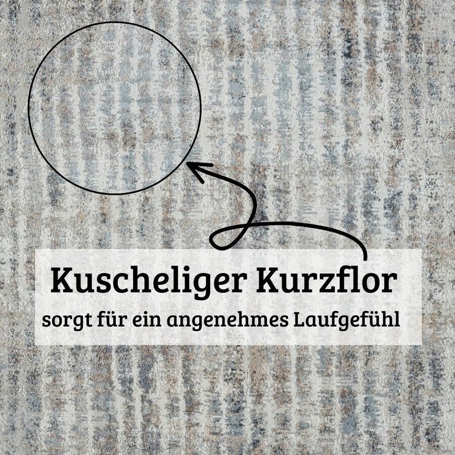 OTTO Vloerkleed Liorra Kortpolig modern ontwerp onderhoudsvriendelijk woonkamer