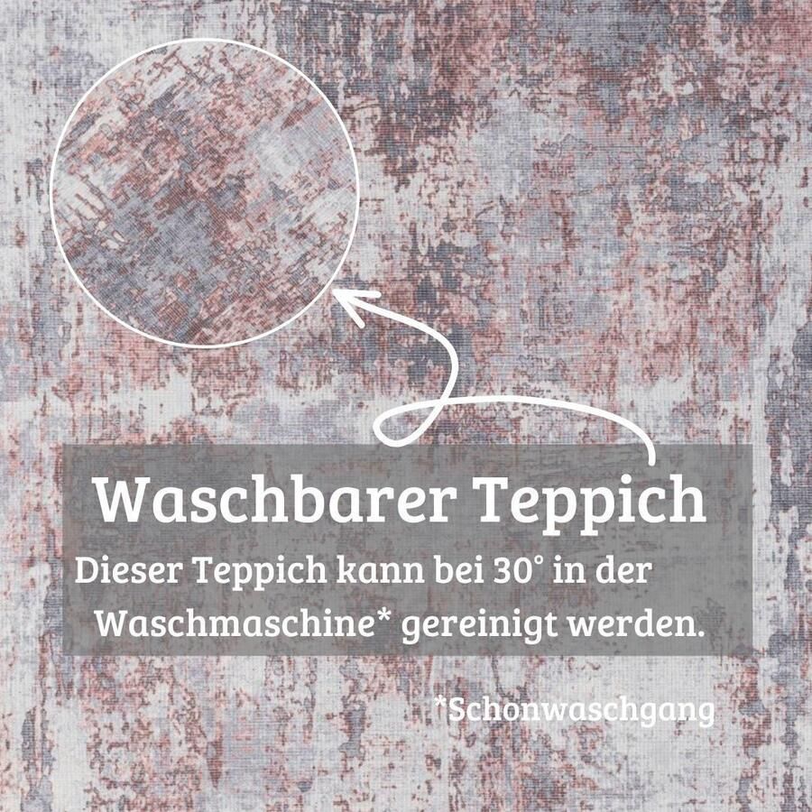 OTTO Vloerkleed Mülenen Kortpolig modern ontwerp wasbaar geschikt voor binnen- en buitengebruik