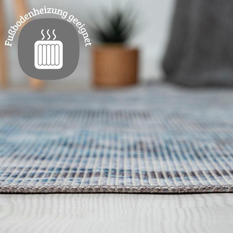 OTTO Vloerkleed Mülenen Kortpolig modern ontwerp wasbaar geschikt voor binnen- en buitengebruik