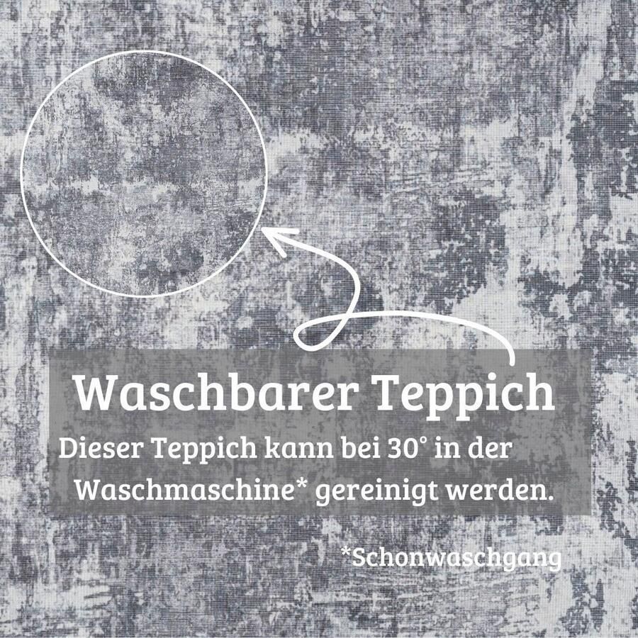OTTO Vloerkleed Mülenen Kortpolig modern ontwerp wasbaar geschikt voor binnen- en buitengebruik